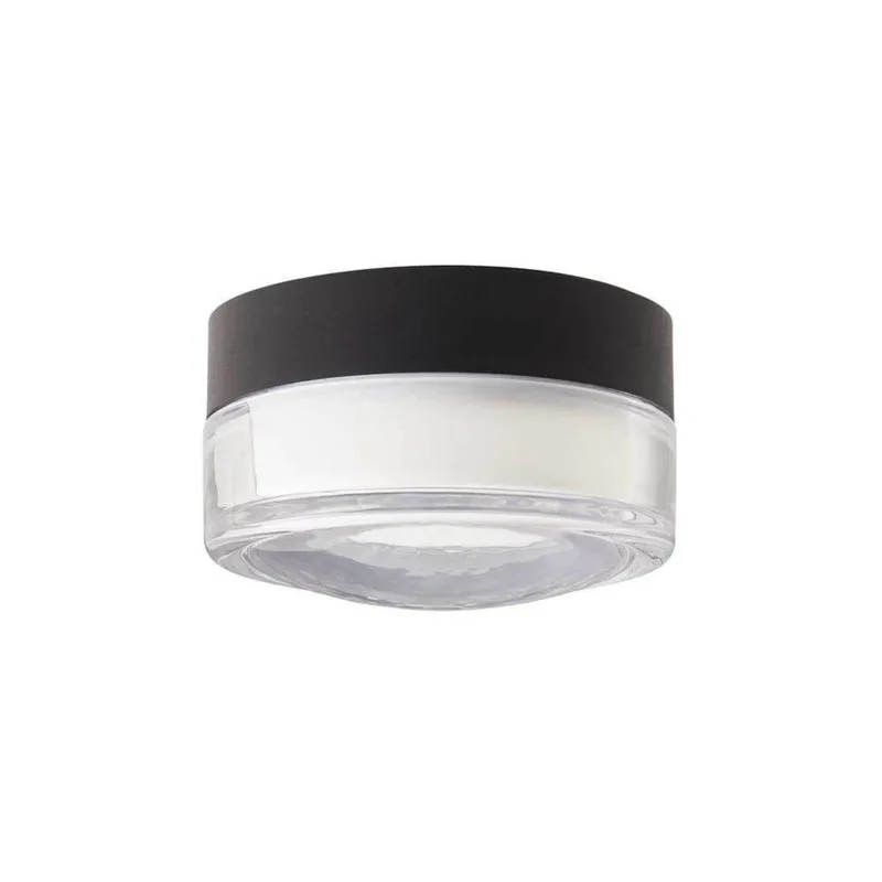LED plafondlamp Otto Convex, helder, IP65 från LOOM DESIGN i Helder, Svart – produktbild