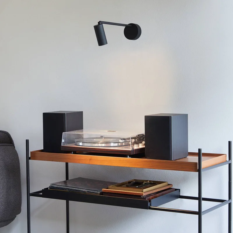 LED spot Iris, aluminium, Ø 4,5 cm by LOOM DESIGN in Black – product photo 2 of 3