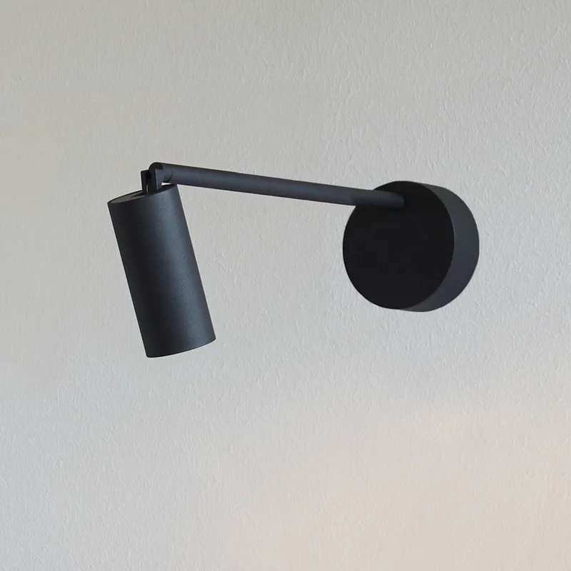 LED spot Iris, aluminium, Ø 4,5 cm by LOOM DESIGN in Black – product photo