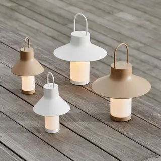 LED tafellamp op accu Shadow Small, IP65 by LOOM DESIGN in White – product photo 2 of 4