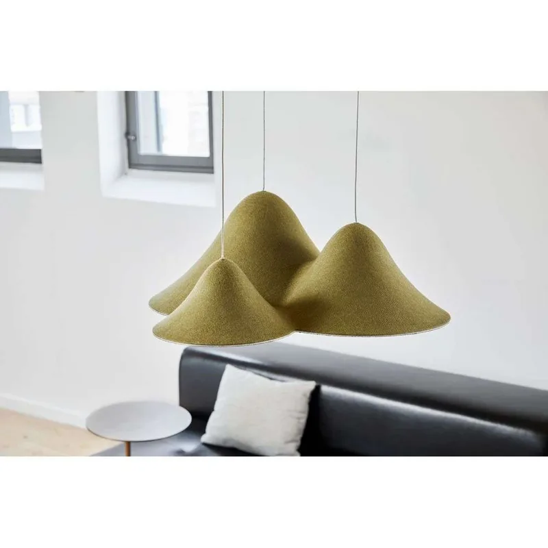 Panorama Hanglamp Small Green/Black fra LOOM DESIGN – produktbillede