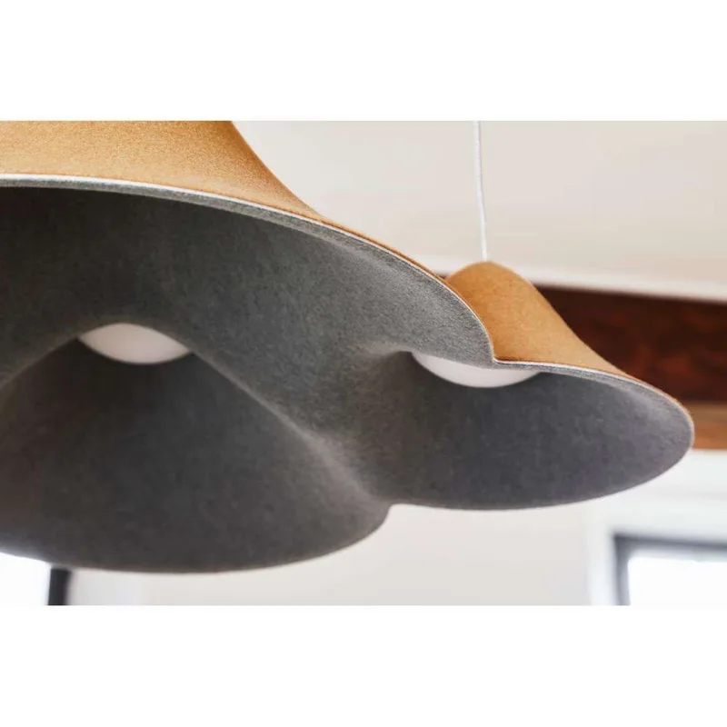 Panorama Hanglamp Small Yellow/Grey van LOOM DESIGN – productfoto