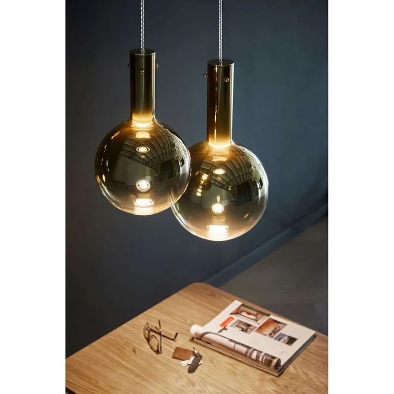 Raindrop 25 Hanglamp Gold de LOOM DESIGN – photo du produit