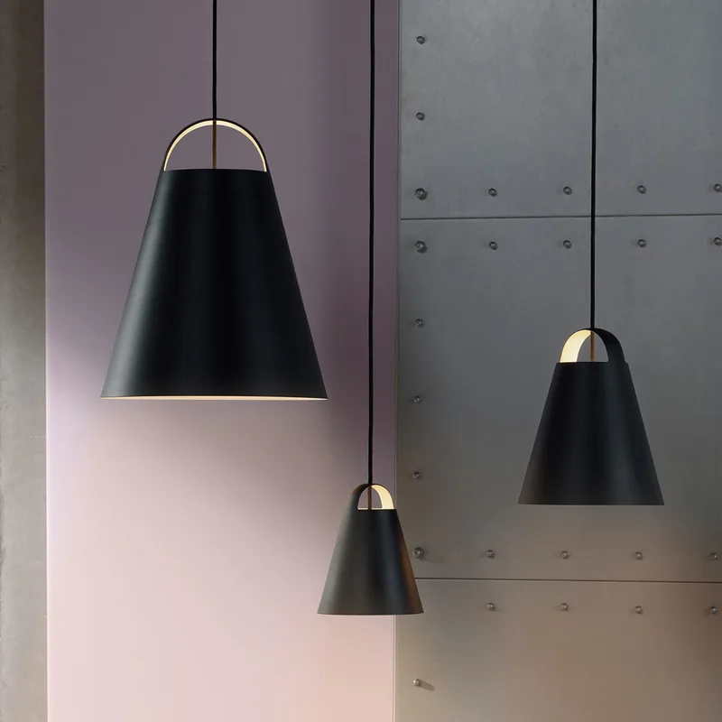Above hanglamp Ø 25 cm zwart - Louis Poulsen - Woonkamer - Designer - Metaal - 1 lamp de Louis Poulsen – photo du produit