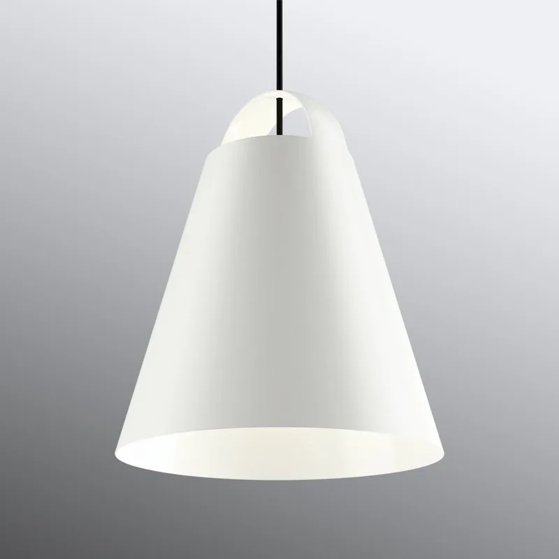 Above hanglamp, Ø 40 cm, wit - Louis Poulsen - Woonkamer - Designer - Metaal - 1 lamp by Louis Poulsen – product photo