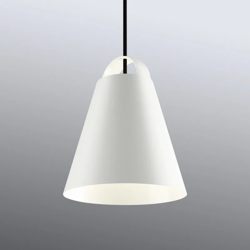Above Hanglamp Ø250 Wit - Louis Poulsen - Woonkamer - Designer - Metaal - 1 lamp van Louis Poulsen – productfoto