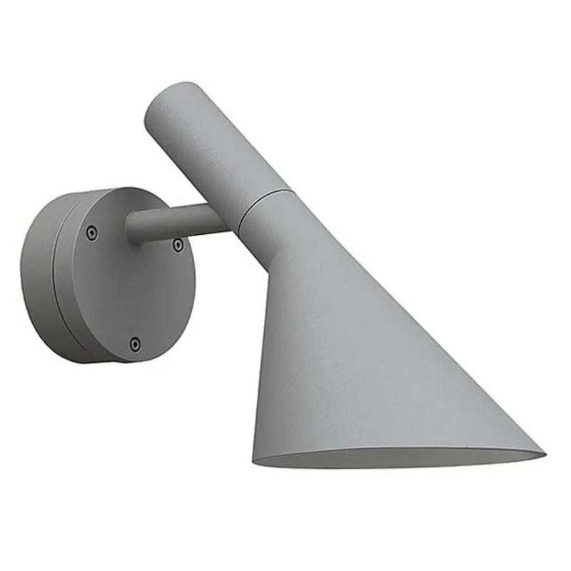 AJ 50 Wandlamp Gray - Louis Poulsen - Designer - Metaal - 1 lamp by Louis Poulsen – product photo
