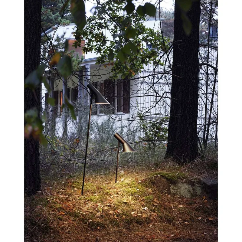 AJ Garden Long tuinlamp 2700K Spike Black - Louis Poulsen - Terras - Metaal by Louis Poulsen – product photo