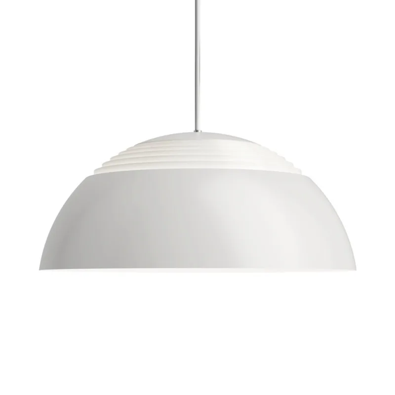 AJ Royal 500 LED Hanglamp Wit - Louis Poulsen - Woonkamer - Aluminium van Louis Poulsen – productfoto