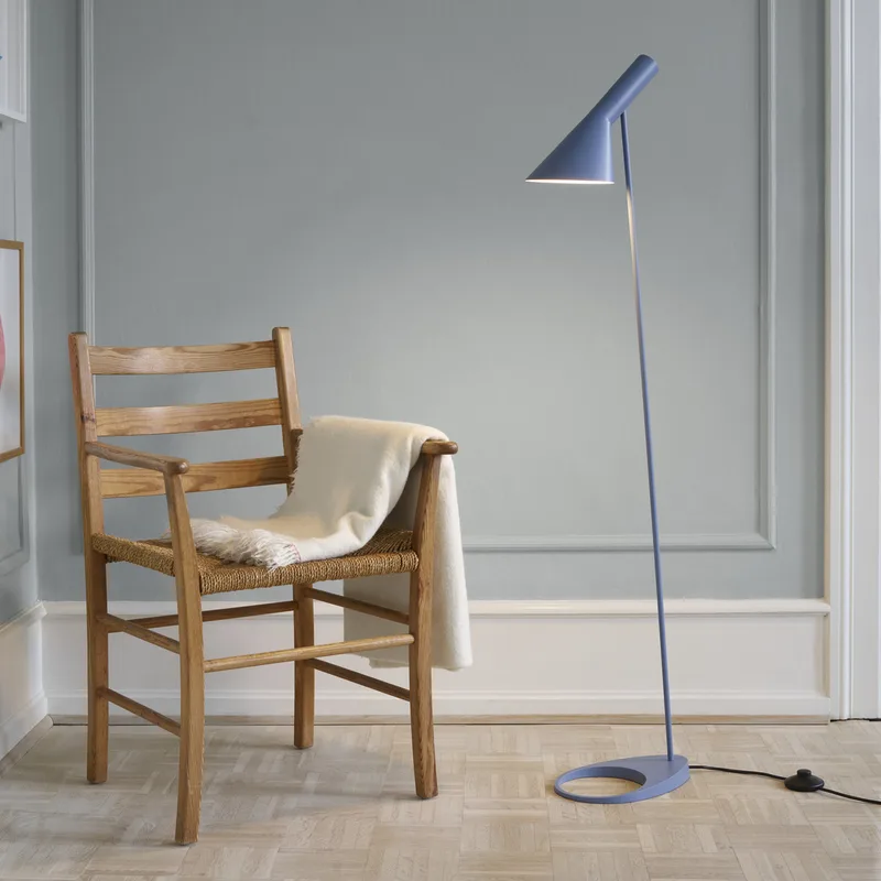 AJ Vloerlamp Dusty Blue - Louis Poulsen - Woonkamer - Designer - Metaal - 1 lamp by Louis Poulsen – product photo