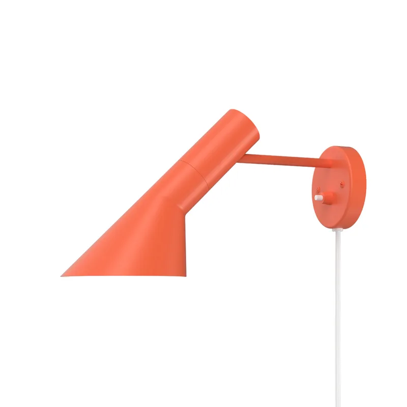 AJ Wandlamp Electric Orange - Louis Poulsen - Woonkamer - Designer - Metaal - 1 lamp by Louis Poulsen – product photo