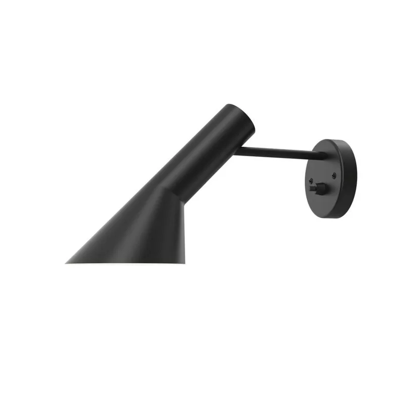 AJ Wandlamp Hardwired SW Zwart - Louis Poulsen - Woonkamer - Metaal by Louis Poulsen – product photo
