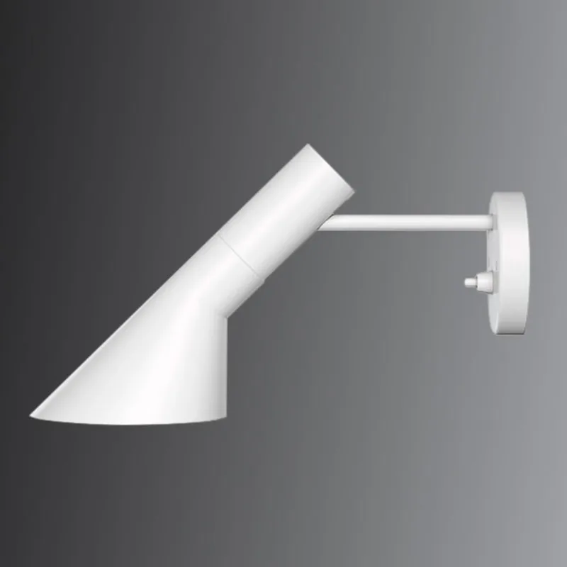 AJ Wandlamp Wit - Louis Poulsen - Woonkamer - Designer - Metaal - 1 lamp von Louis Poulsen – Produktfoto