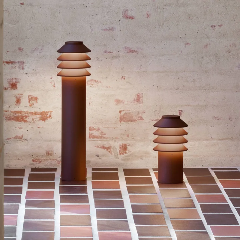 Bysted 53 Fußplatte 930 by Louis Poulsen in Corten – product photo