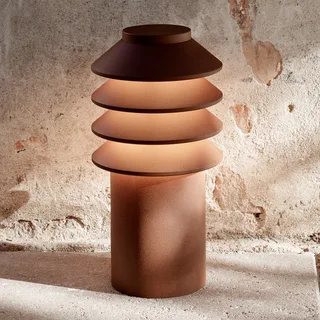 Bysted Garden 25 cm voetplaat corten 927 by Louis Poulsen – product photo 1 of 3