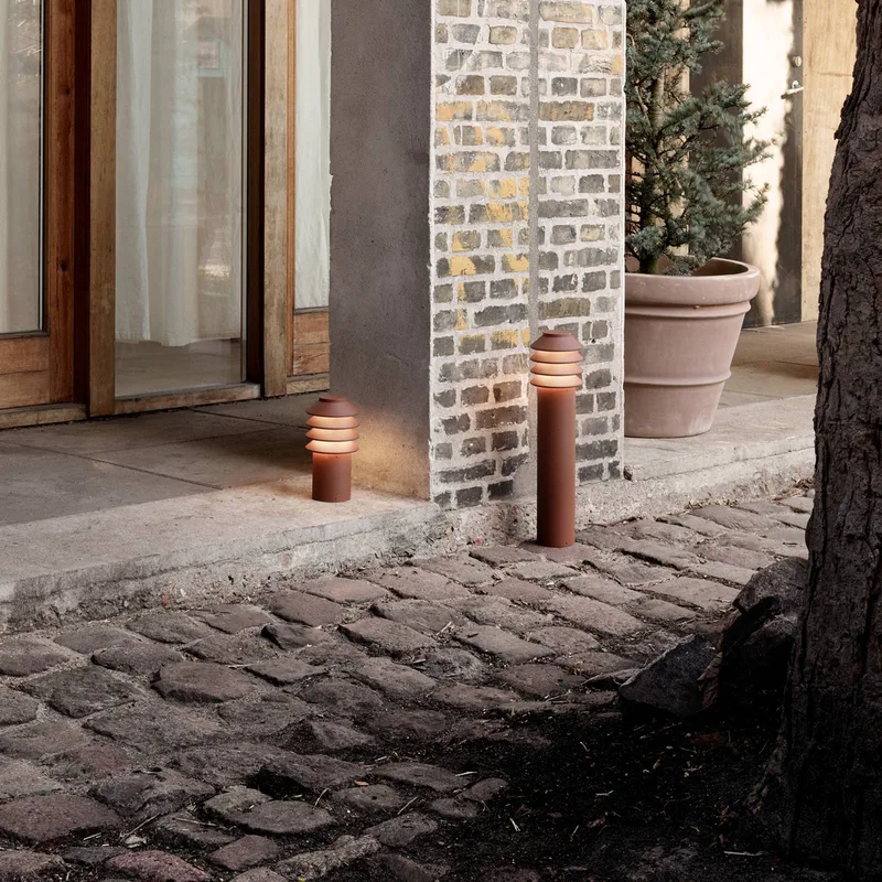Bysted Garden 25 cm voetplaat corten 927 by Louis Poulsen – product photo 3 of 3