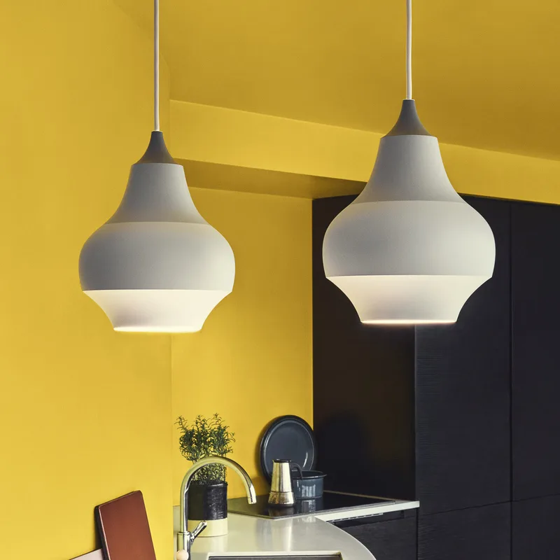 Cirque Hanglamp Ø220 Grijs Top - Louis Poulsen - Woonkamer - Designer - Metaal - 1 lamp von Louis Poulsen – Produktfoto