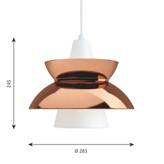 Doo-Wop Hanglamp Copper by Louis Poulsen – product photo 3 of 3