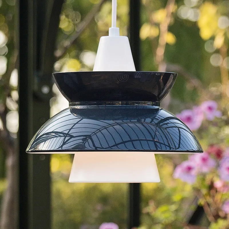 Doo-Wop Hanglamp Dark Grey - Louis Poulsen - Woonkamer - Designer - Metaal - 1 lamp von Louis Poulsen – Produktfoto