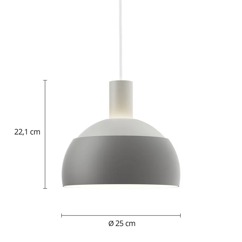 FJ Elements hanglamp grijs Ø 25 cm E27 by Louis Poulsen – product photo 4 of 4
