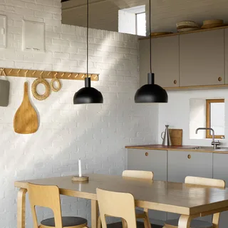 FJ Elements hanglamp zwart Ø 25 cm E27 van Louis Poulsen – productfoto 3 van 5