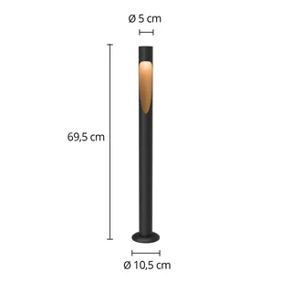 Flindt Garden Tuinlamp Long 2700K mit Base Black by Louis Poulsen – product photo 2 of 3