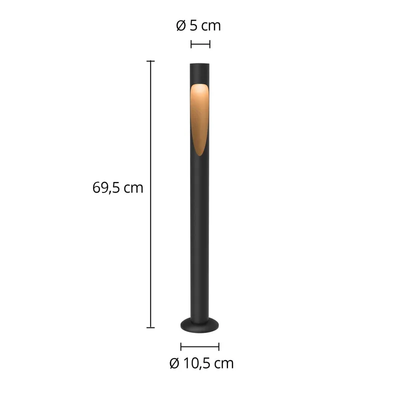 Flindt Garden Tuinlamp Long 2700K mit Base Black by Louis Poulsen – product photo 2 of 3