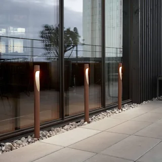 Flindt Garden Tuinlamp Long LED 2700K mit Base Corten by Louis Poulsen – product photo 2 of 5