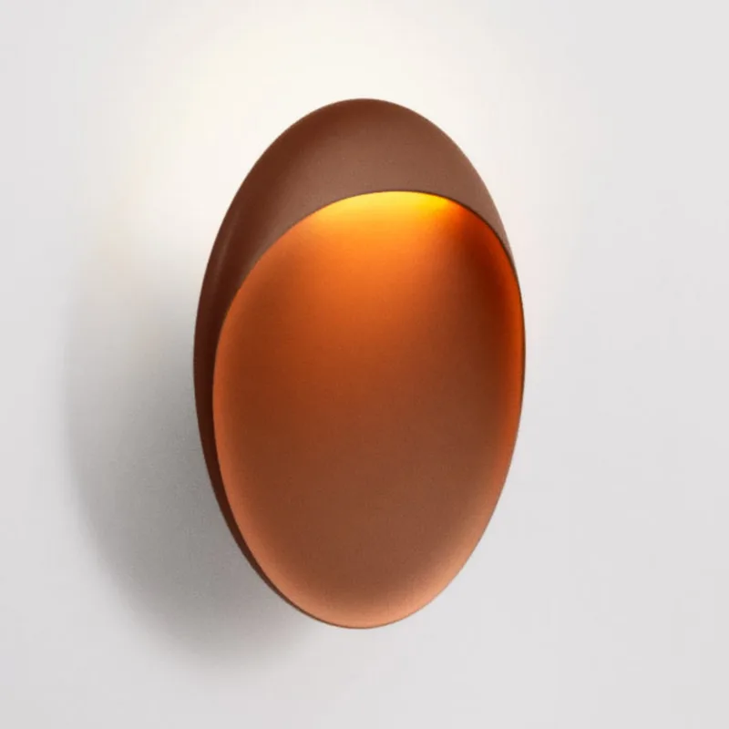 Flindt wandlamp, Ø 30 cm, 2700 K, Corten - Louis Poulsen - Woonkamer - Designer - Aluminium - Rond by Louis Poulsen – product photo