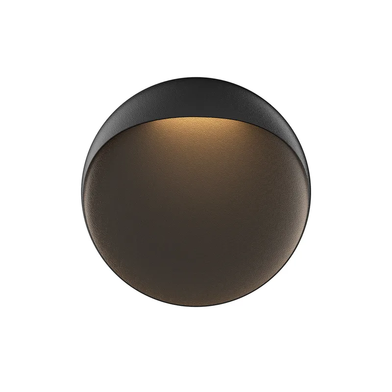Flindt Wandlamp Ø200 3000K Black - Louis Poulsen - Woonkamer - Designer - Aluminium - Rond van Louis Poulsen – productfoto