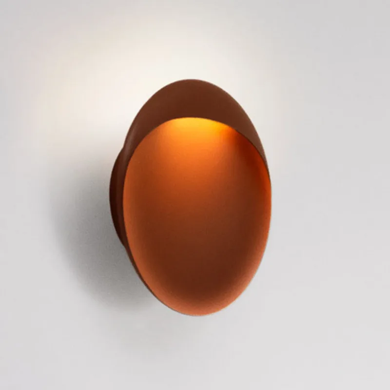 Flindt Wandlamp Ø200 3000K Corten - Louis Poulsen - Woonkamer - Designer - Aluminium - Rond de Louis Poulsen – photo du produit