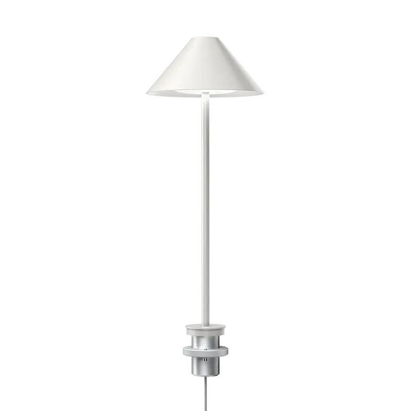 Keglen LED tafellamp, wit, met pin, CCT - Louis Poulsen - Woonkamer - Designer - Metaal - Met lampenkap by Louis Poulsen – product photo