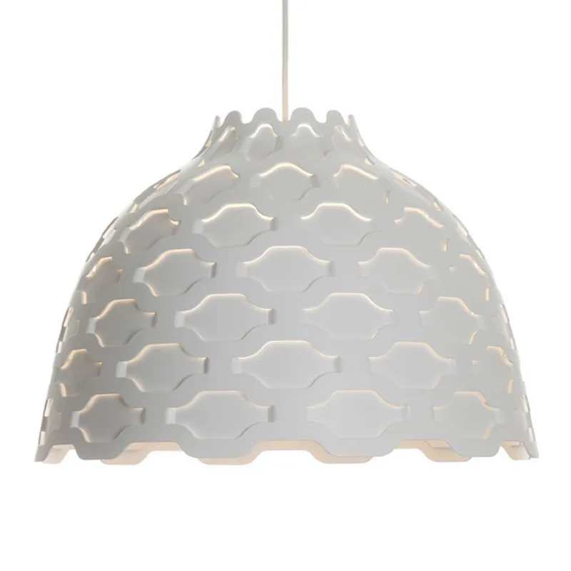 LC Shutters Hanglamp White - Louis Poulsen - Woonkamer - Designer - Metaal - 1 lamp von Louis Poulsen – Produktfoto