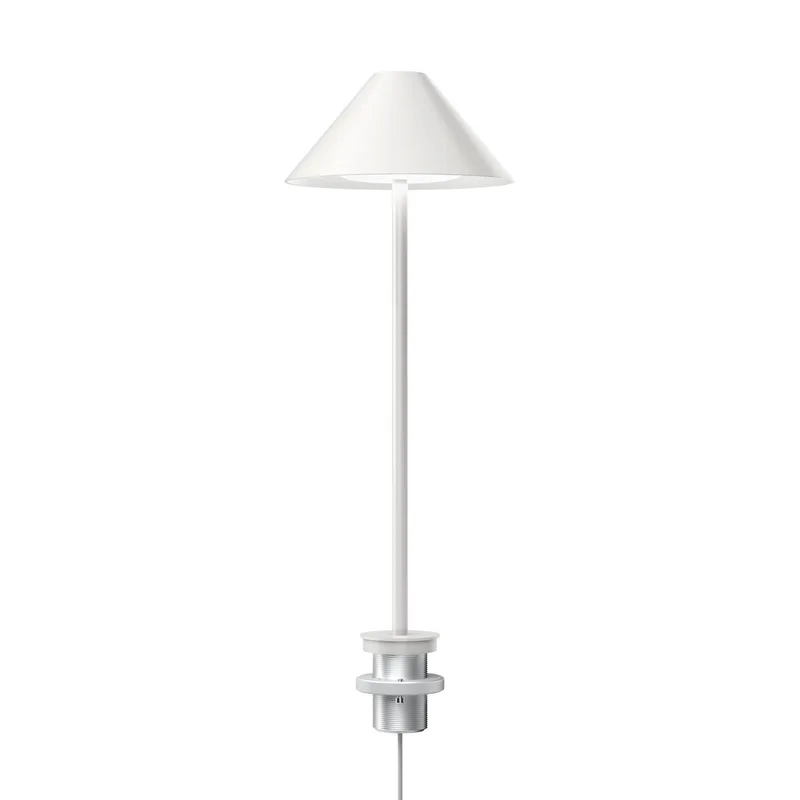 LED-Tischleuchte Keglen, mit Pin, 3000K de Louis Poulsen en Weiß – photo du produit