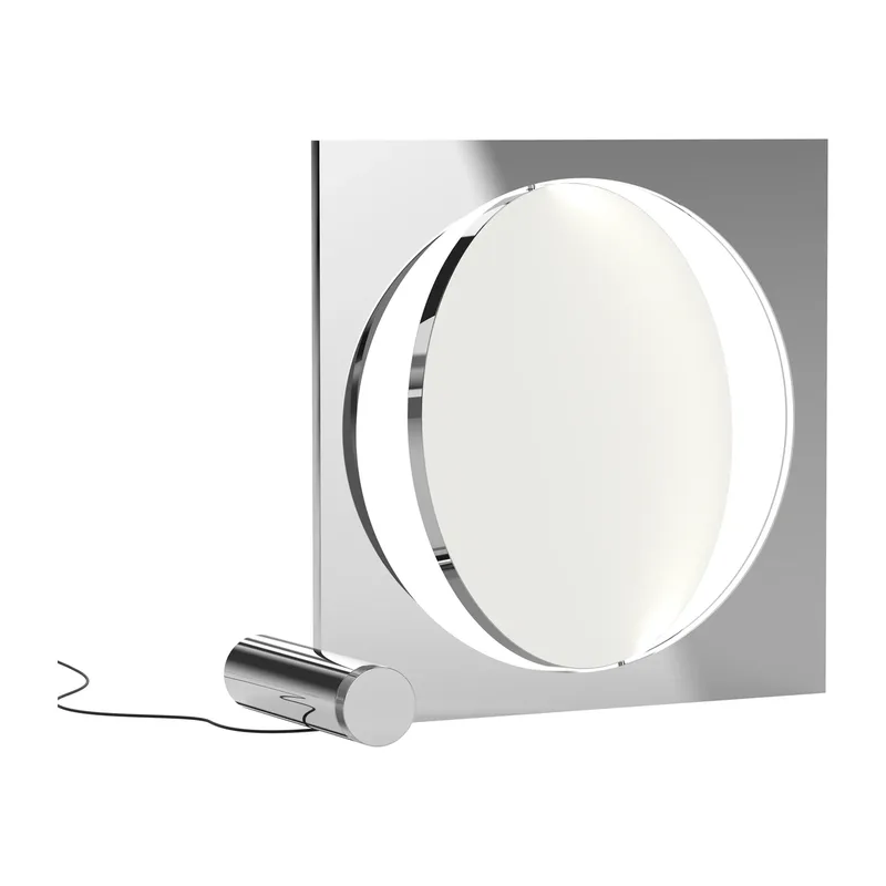 Moonsetter Stehleuchte Hochglanzverchromt-Weiß by Louis Poulsen – product photo