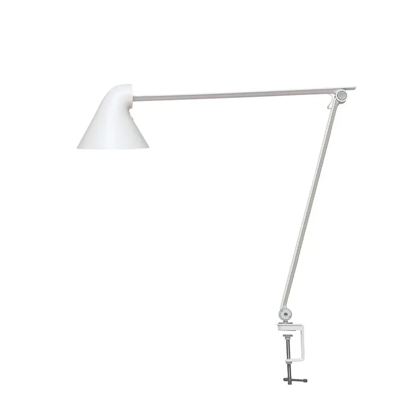 NJP Schreibtischleuchte Weiß, Clips, 3000k by Louis Poulsen – product photo