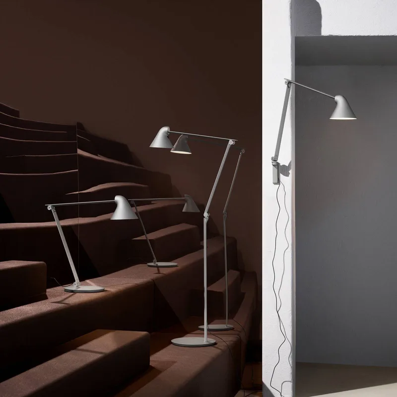 NJP Tafellamp met Voet 2700K Licht Gray van Louis Poulsen – productfoto 5 van 5
