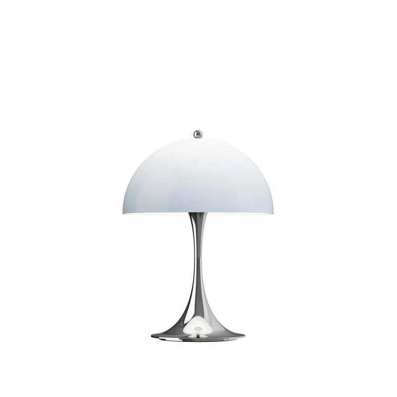 Panthella 250 PORTABLE acculamp chroom/blauw - Louis Poulsen - Woonkamer - Modern - Kunststof - Met lampenkap by Louis Poulsen – product photo