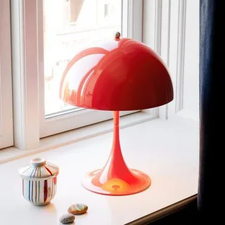 Panthella 250 PORTABLE acculamp koraalrood by Louis Poulsen – product photo 1 of 2