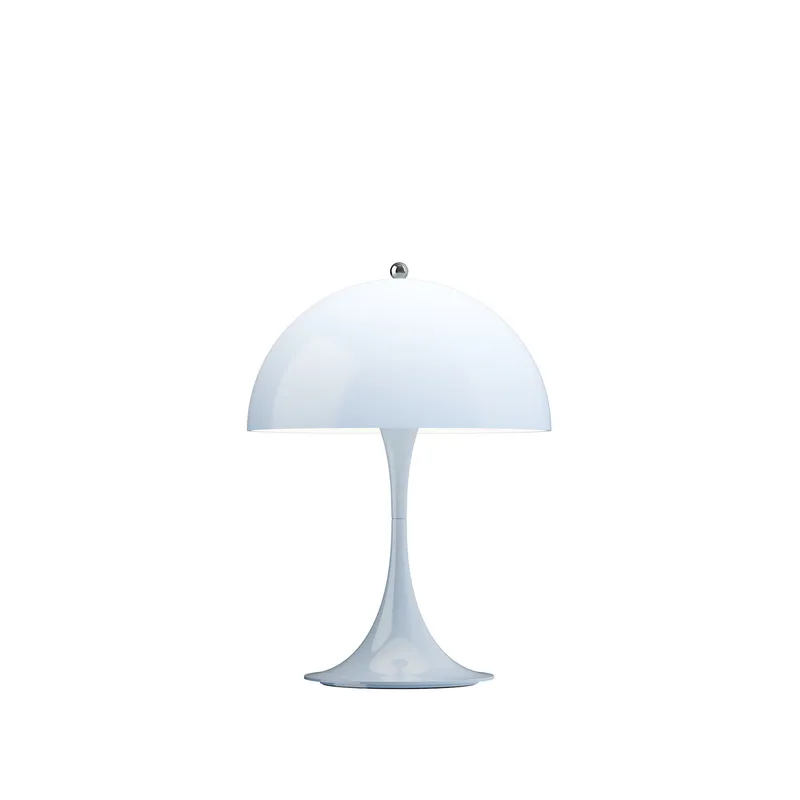 Panthella 250 PORTABLE acculamp lichtblauw - Louis Poulsen - Woonkamer - Modern - Kunststof - Met lampenkap by Louis Poulsen – product photo