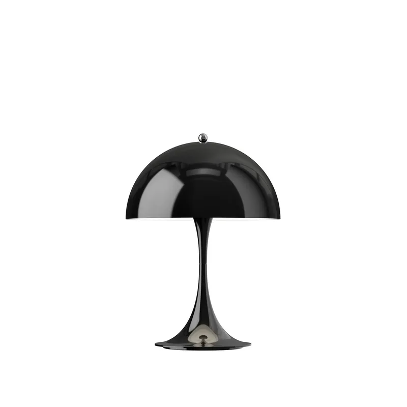 Panthella 250 PORTABLE LED-acculamp zwart - Louis Poulsen - Woonkamer - Modern - Kunststof - Met lampenkap by Louis Poulsen – product photo