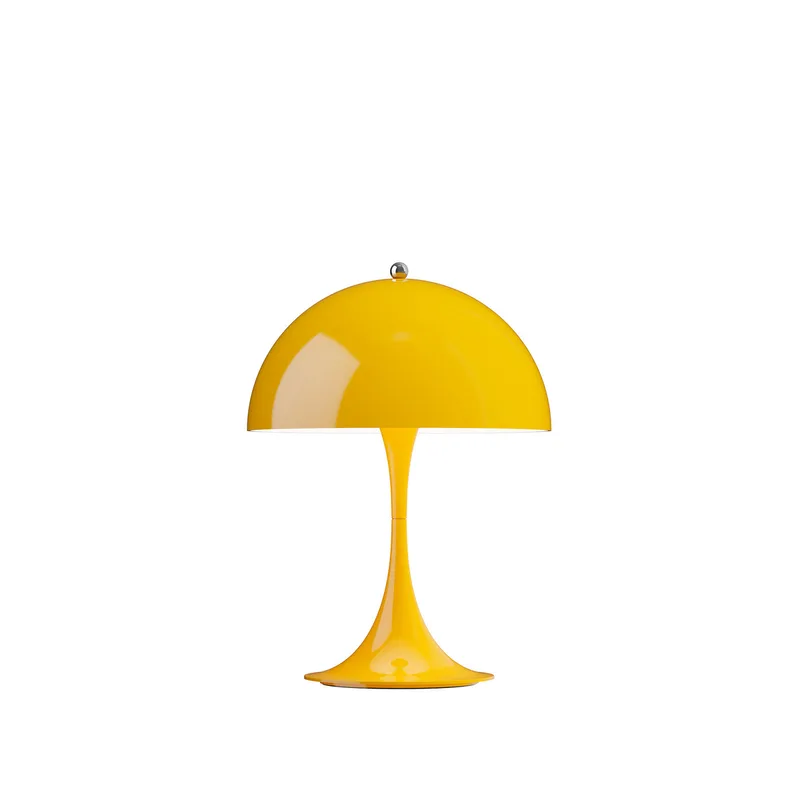 Panthella 250 PORTABLE LED-batterijlamp geel - Louis Poulsen - Woonkamer - Modern - Kunststof - Met lampenkap by Louis Poulsen – product photo