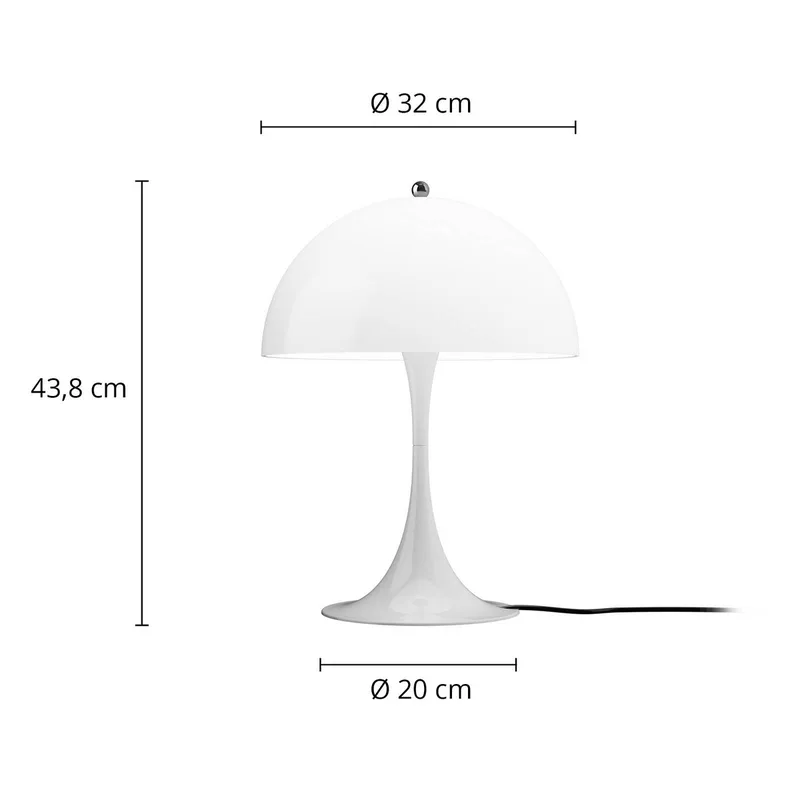 Panthella 320 tafellamp beige Ø 32 cm E14 by Louis Poulsen – product photo 3 of 3