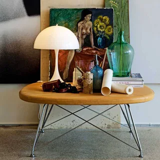 Panthella 400 Tafellamp White Opal från Louis Poulsen – produktbild 3 av 5