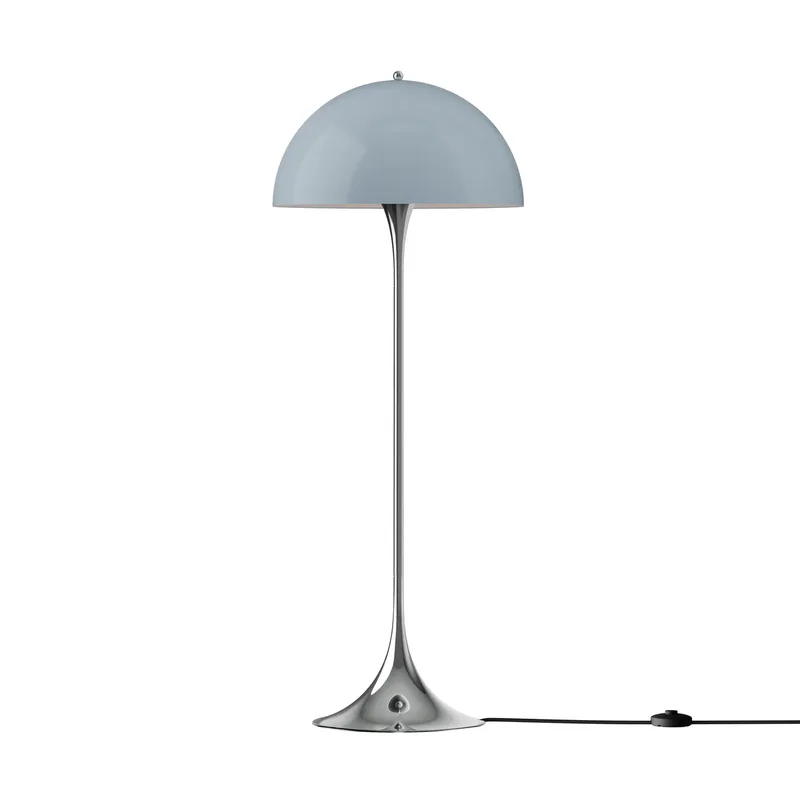 Panthella 500 Stehleuchte Original opalblau-grau by Louis Poulsen – product photo