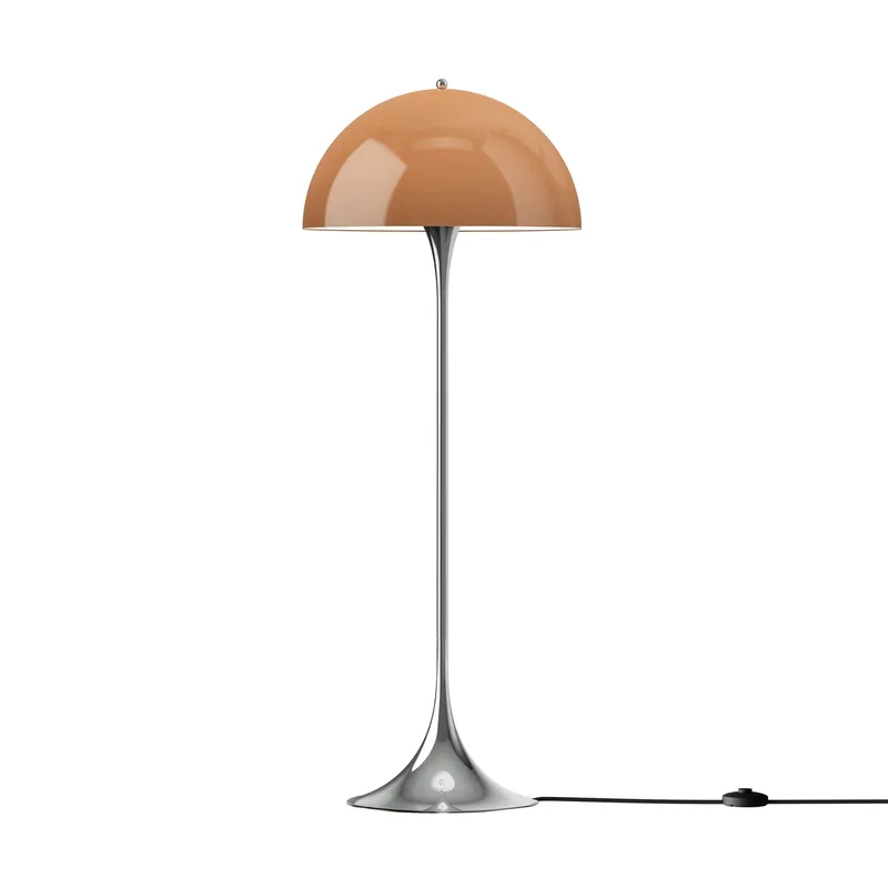 Panthella 500 Stehleuchte Original opalbraun by Louis Poulsen – product photo