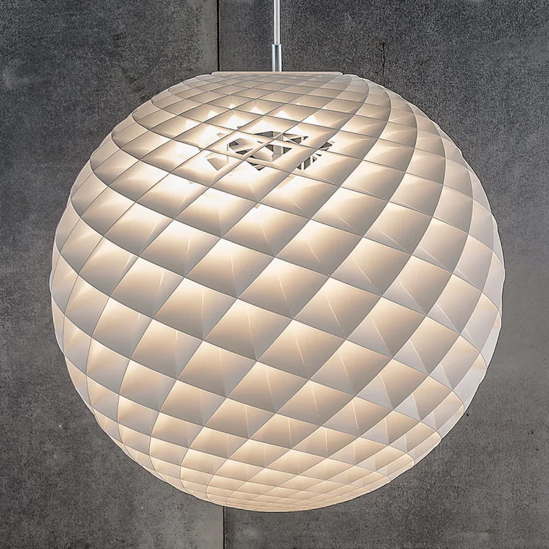 Patera 600 hanglamp White - Louis Poulsen - Woonkamer - Designer - Kunststof - 1 lamp von Louis Poulsen – Produktfoto