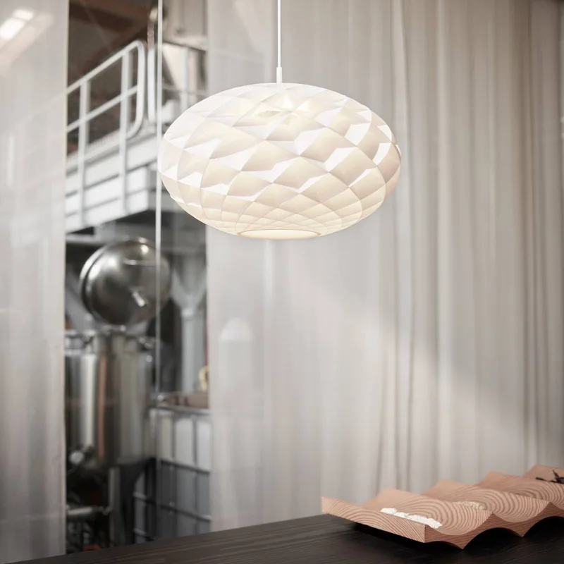 Patera Oval hanglamp Matt White von Louis Poulsen – Produktfoto 5 von 5