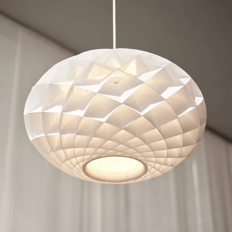 Patera Oval LED weiß Ø 50cm 3.000K von Louis Poulsen in Weiß matt – Produktfoto