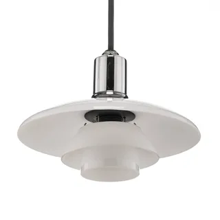 PH 2/1 hanglamp, Ø 20 cm, chroom, glas by Louis Poulsen – product photo 5 of 5